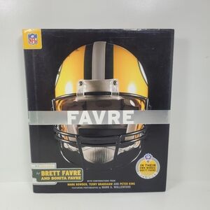 Favre Book with Yellow and Black Cover